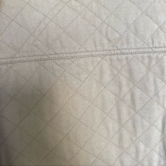 Pendleton Tan Quilted Jacket Coat with Buttons, Size SML - Picture 10 of 14